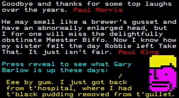 You have messed-up: Digitiser letters