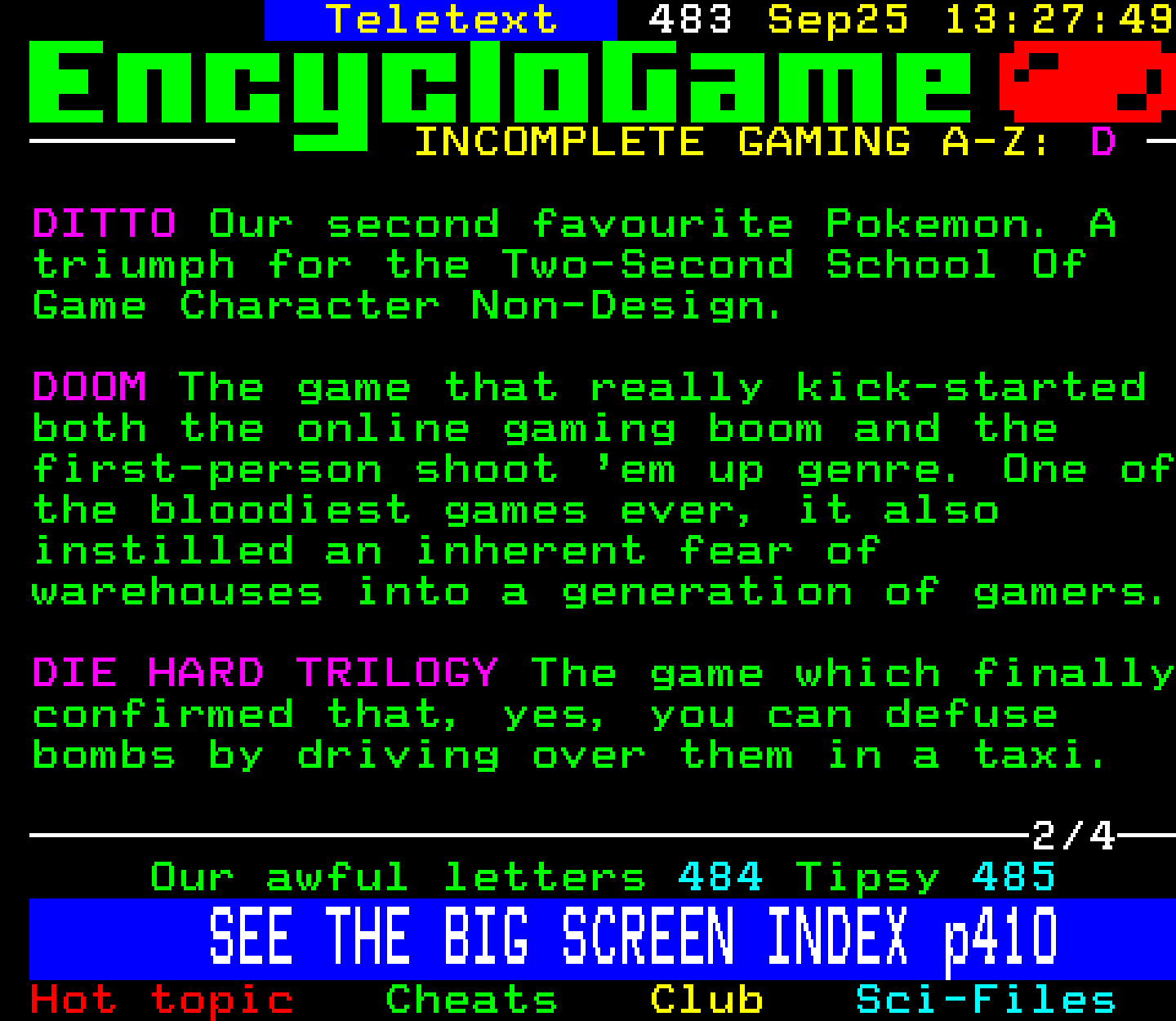 Digitiser, Teletext - 2000