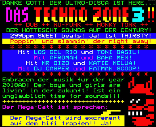 Digitiser Joke Advert: Das Techno Zone 3