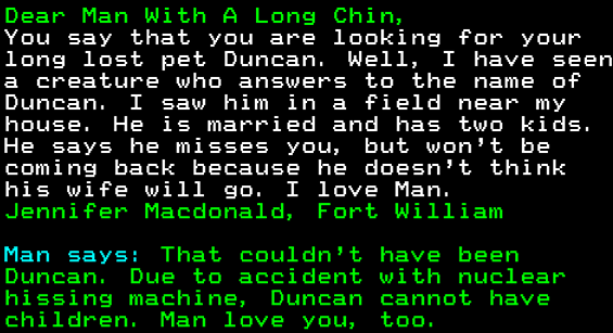 You have messed-up: Digitiser letters