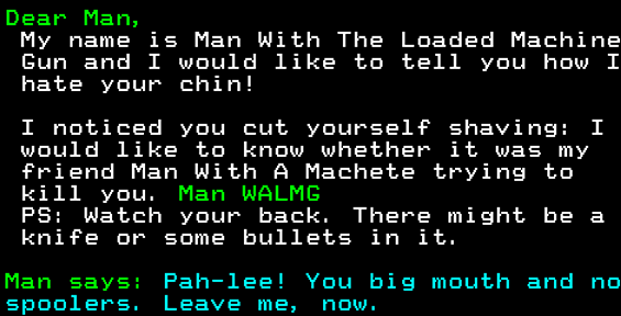 You have messed-up: Digitiser letters