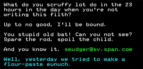You have messed-up: Digitiser letters