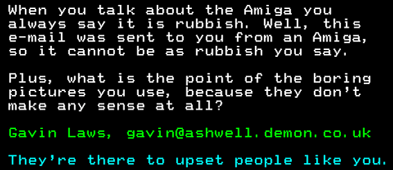 You have messed-up: Digitiser letters