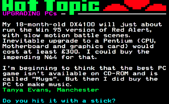 You have messed-up: Digitiser letters