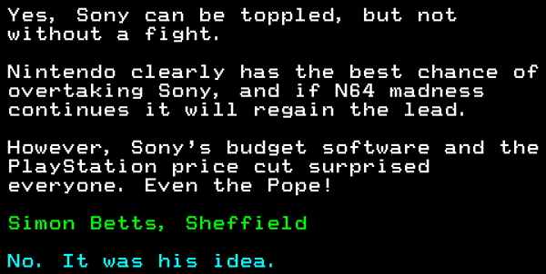 You have messed-up: Digitiser letters