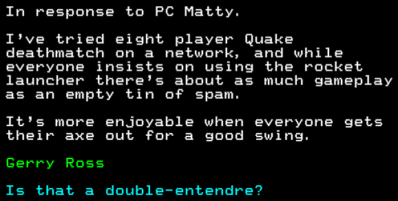 You have messed-up: Digitiser letters
