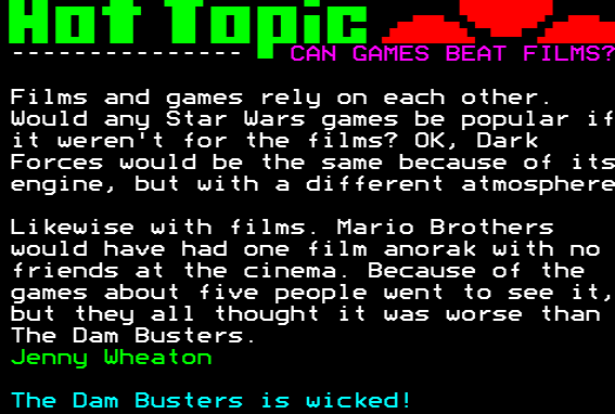 You have messed-up: Digitiser letters