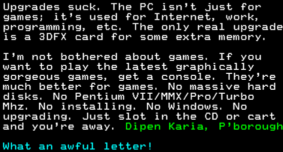 You have messed-up: Digitiser letters