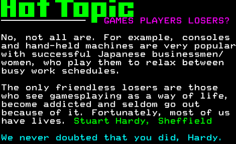 You have messed-up: Digitiser letters