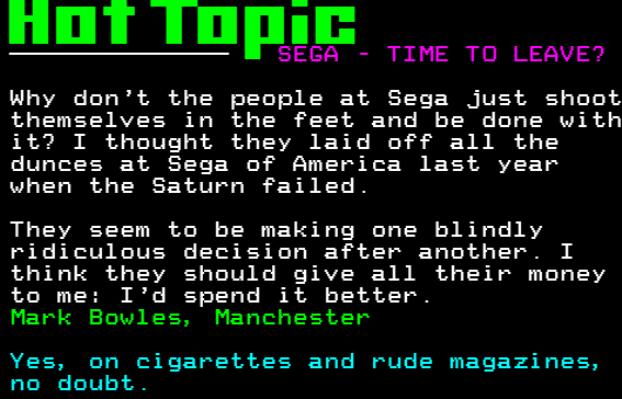 You have messed-up: Digitiser letters