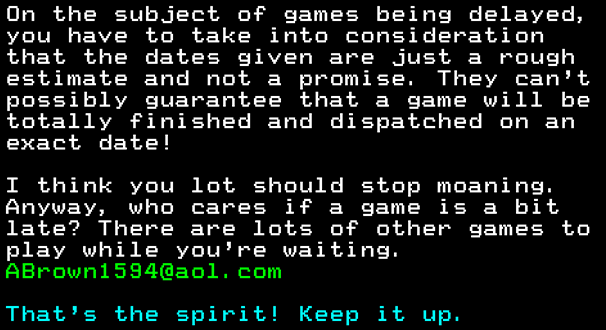 You have messed-up: Digitiser letters