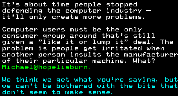 You have messed-up: Digitiser letters