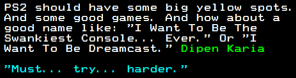 You have messed-up: Digitiser letters