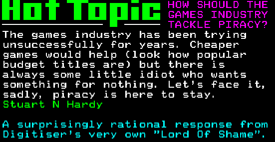 You have messed-up: Digitiser letters