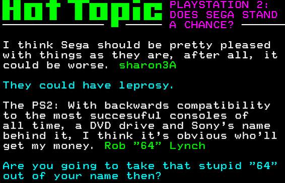 You have messed-up: Digitiser letters