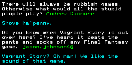 You have messed-up: Digitiser letters