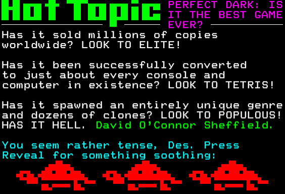 You have messed-up: Digitiser letters