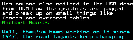 You have messed-up: Digitiser letters