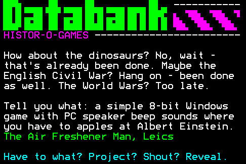 You have messed-up: Digitiser letters