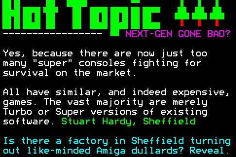 You have messed-up: Digitiser letters