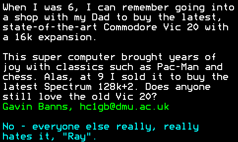 You have messed-up: Digitiser letters