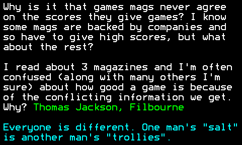 You have messed-up: Digitiser letters