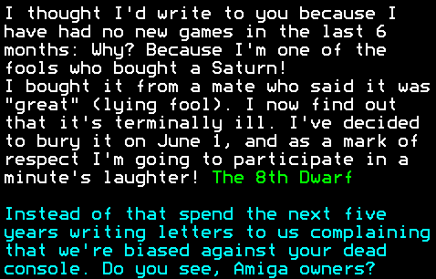 You have messed-up: Digitiser letters