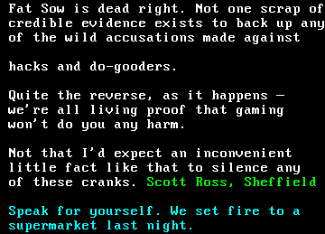 You have messed-up: Digitiser letters