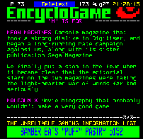 Digitiser EncycloGame - Mean Machines