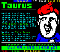 Digitiser's Danny Taurus