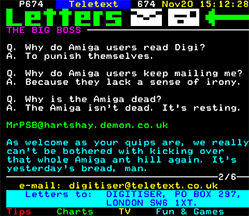 Mr PSB send an Amiga joke to Digitiser