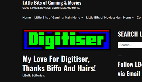 Little Bits Of Gaming Digitiser Tribute