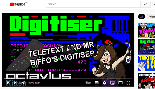 Octav1us: Teletext and Mr Biffo's Digitiser