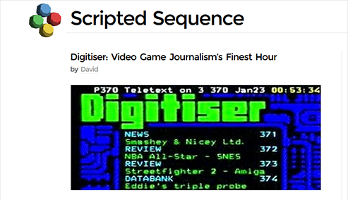 Scripted Sequence Digitiser Article