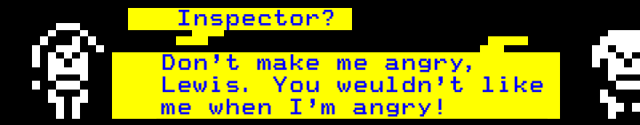 Digitiser's Inspector Morse and Lewis