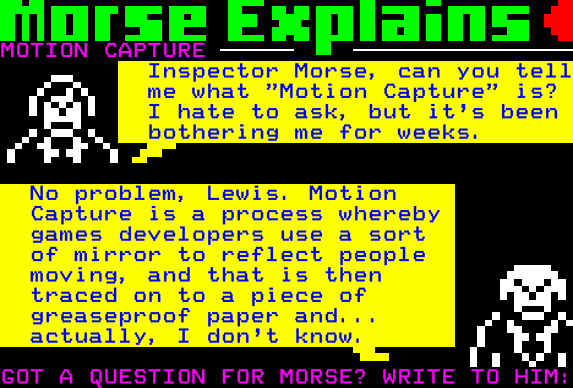 Digitiser's Inspector Morse and Lewis