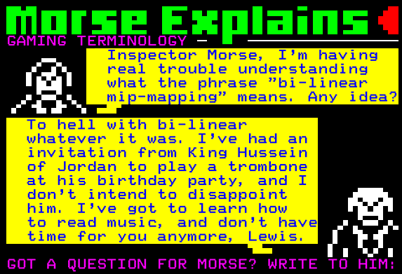 Digitiser's Inspector Morse and Lewis