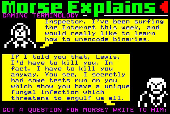 Digitiser's Inspector Morse and Lewis