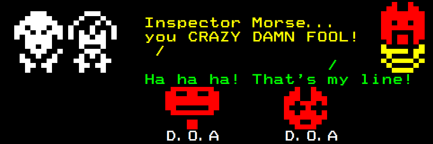 Digitiser's Inspector Morse and Lewis