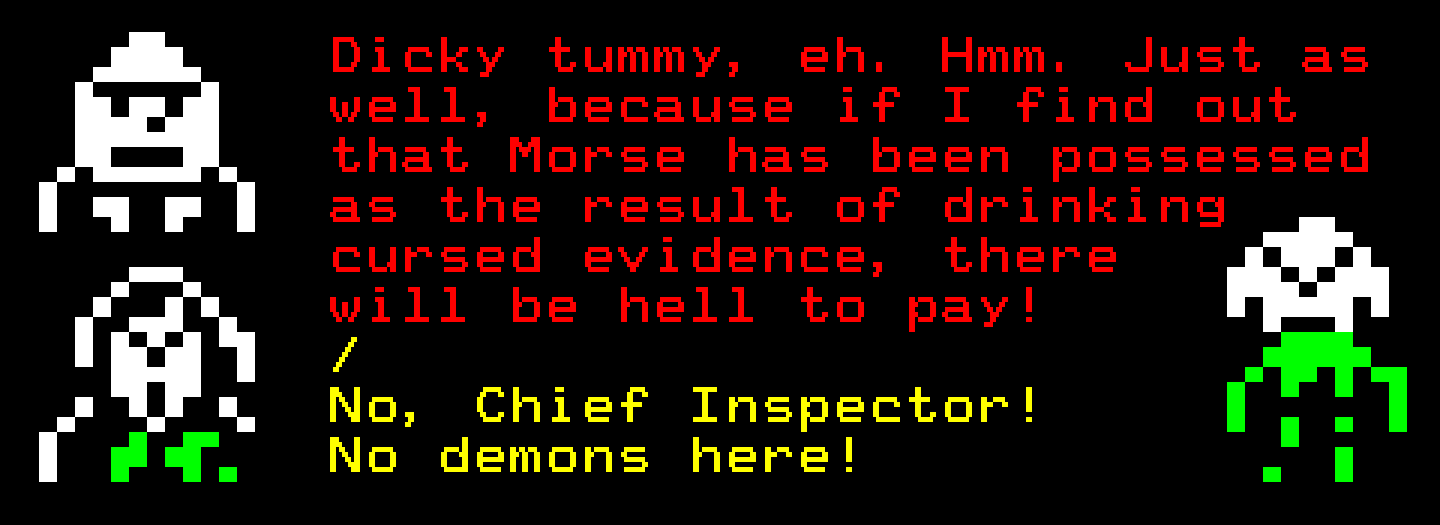 Digitiser's Inspector Morse and Lewis