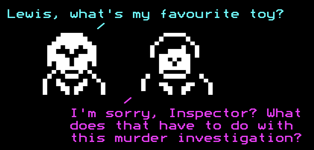 Digitiser's Inspector Morse and Lewis