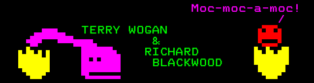 Terry Wogan and Richard Blackwood hatching from eggs