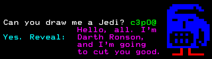 Darth Ronson will cut you good
