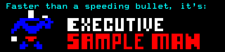 Digitiser's Executive Sample Man