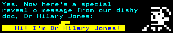 Dr Hilary Jones