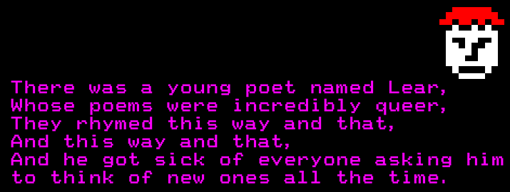 Edward Lear's limericks (Digitiser)