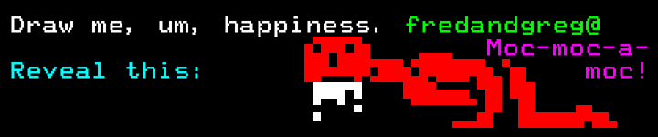 Happiness moc-moc-a-moc!