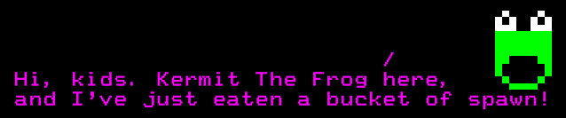 Kermit The Frog (Digitiser)