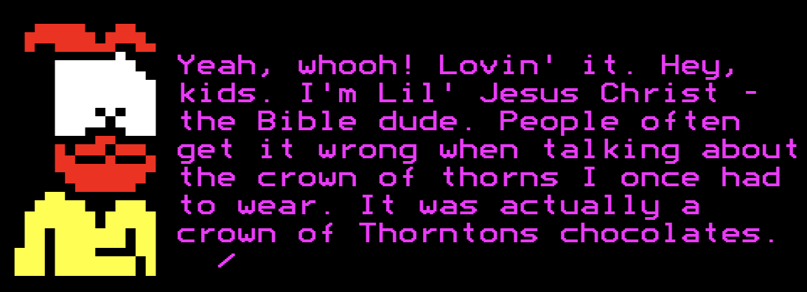 Lil' Jesus Christ The Bible Dude