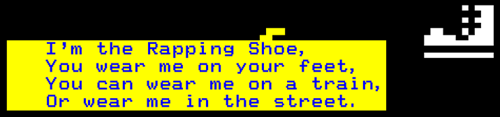 The Rapping Shoe